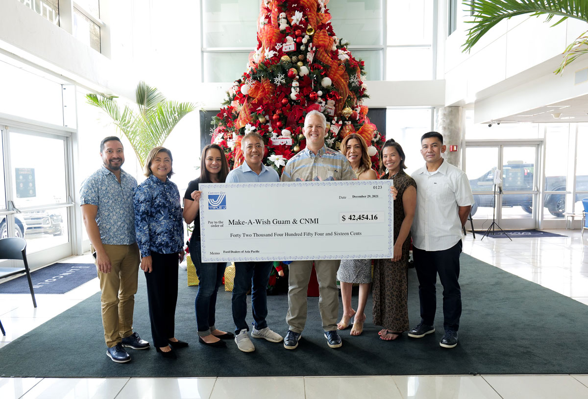 ​FORD DEALERS OF ASIA PACIFIC DONATE $42K TO LOCAL GUAM CHARITY